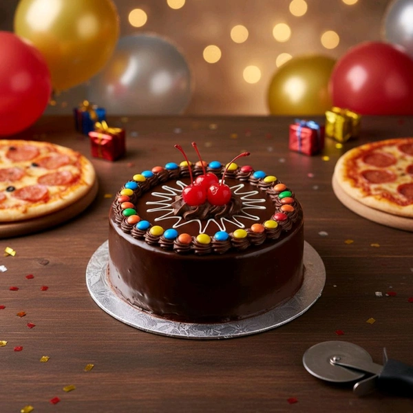 Gems Chocolate Celebration Cake (Small)