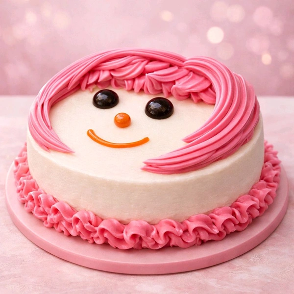 Pink Princess Delight Cake