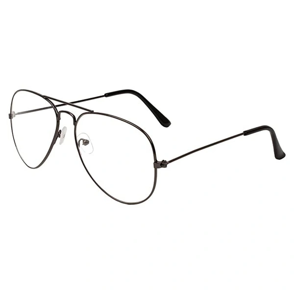 Aviator Design Zero Power Blue Rays Blocking Computer Glass for Men and Woemn