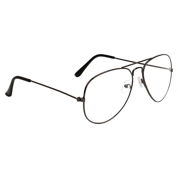 Aviator Design Zero Power Blue Rays Blocking Computer Glass for Men and Woemn