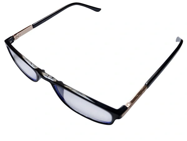 Blue Cut Reading Glasses Premium Quality Rectangular Shape Slim Frame Reading Glass for men and women - Free Size - +1.25