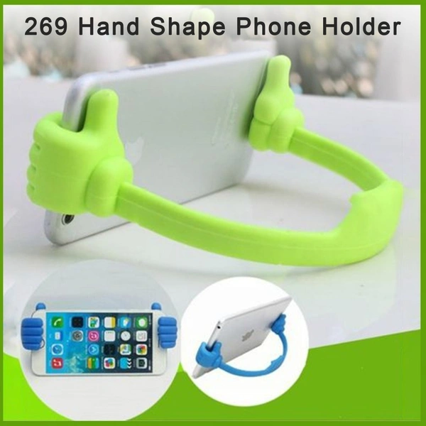 Hand Shaped Plastic Mobile Stand Assorted Colour