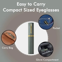 Pen type Reading Glasses for Men and Women in Assorted Colours - +2.00