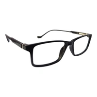 Blue Cut Rectangular Light Weight Readon Reading Glass For Men and Women - +1.00