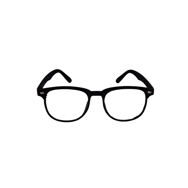 One Glass 3 Functions Round Shape Computer cum Day and Night wearing Glass for Men and Women