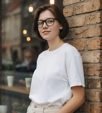 One Glass 3 Functions Round Shape Computer cum Day and Night wearing Glass for Men and Women