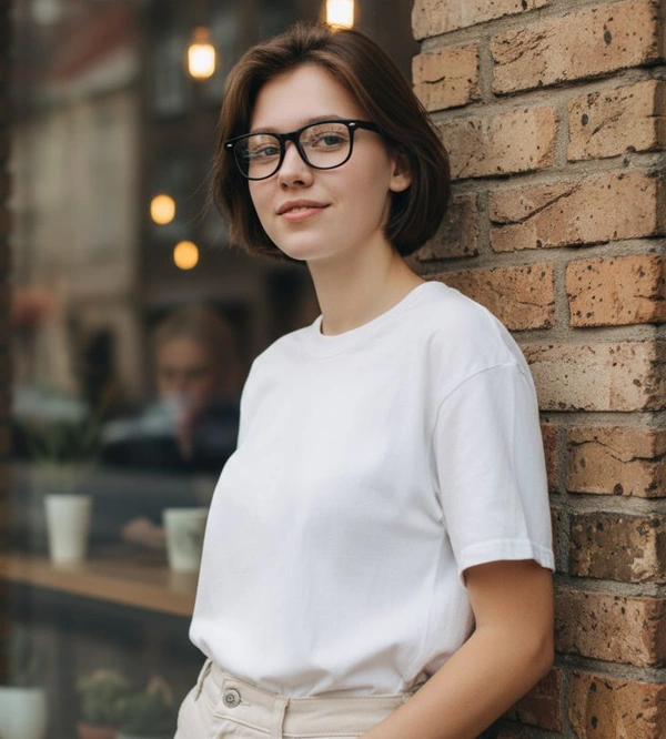 One Glass 3 Functions Round Shape Computer cum Day and Night wearing Glass for Men and Women