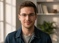 Premium Semi Rim Reading Glasses for Men and Women - +1.00