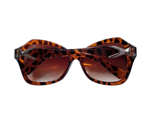 Butterfly design brown colour Sunglass for women.