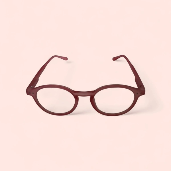 Flyhigh Hustlr Round Shape Bluecut Computer Glass For Women Pink Frame