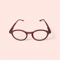 Flyhigh Hustlr Round Shape Bluecut Computer Glass For Women Pink Frame