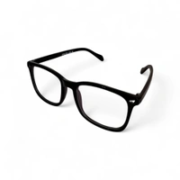 Zero Power Square Design Light Weight Plain Glass For Men and Women to Protect Your Eyes From Dust, Insects etc.,