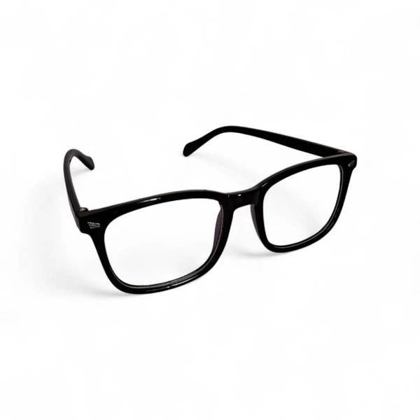 Zero Power Square Design Light Weight Plain Glass For Men and Women to Protect Your Eyes From Dust, Insects etc.,