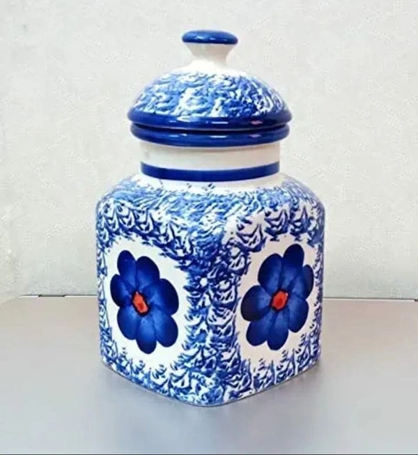 Printed Ceramic Jar