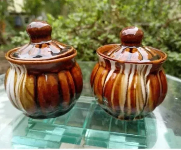 Ceramic Jar Brown