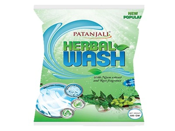 PATANJALI HERBAL WASH DETERGENT POWDER 500 G