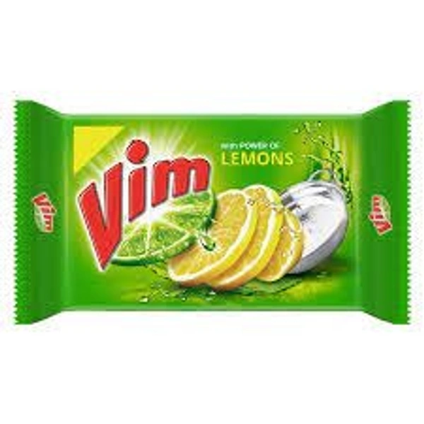 Vim Dishwash Bar Lemon, 125 g