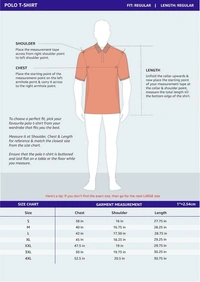 MORION Symbol Premium Men's Solid Super Soft Classic Polo T-Shirt: Regular Fit - M, Nobel