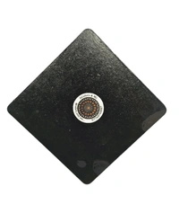 Single Tea Light Holder - Black