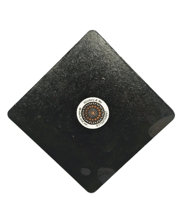 Single Tea Light Holder - Black