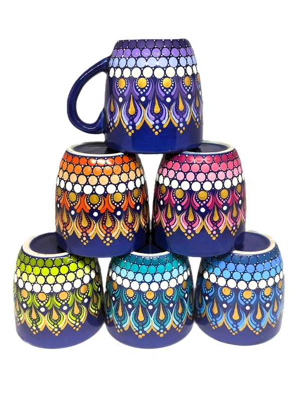 Tea Mugs - Blue