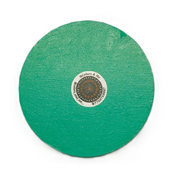 Single Tea Light Holder - Green