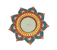 Single Tea Light Holder - Red