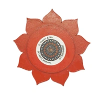 Single Tea Light Holder - Red