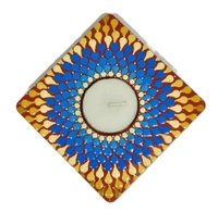 Single Tea Light Holder - Red