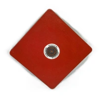 Single Tea Light Holder - Red