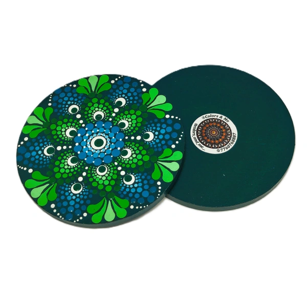 Coaster sets - Sap Green