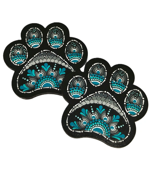 Coaster sets - Black Midnight Inkwells