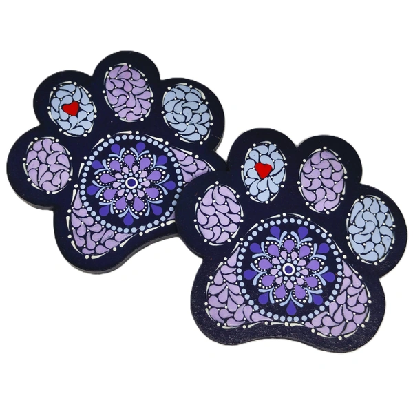 Coaster sets - Black Midnight Inkwells