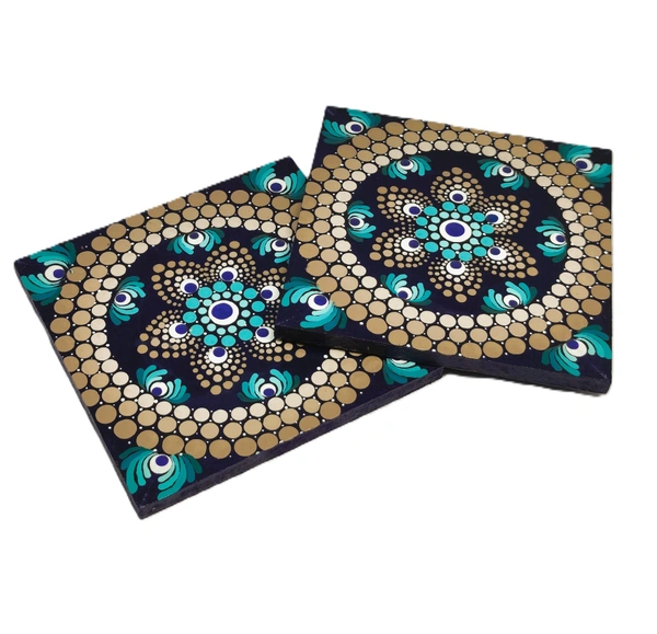 Coaster sets - Black - Midnight Inkwells