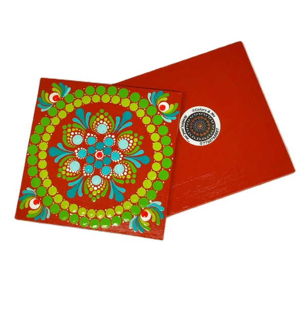 Coaster sets - Crimson Red