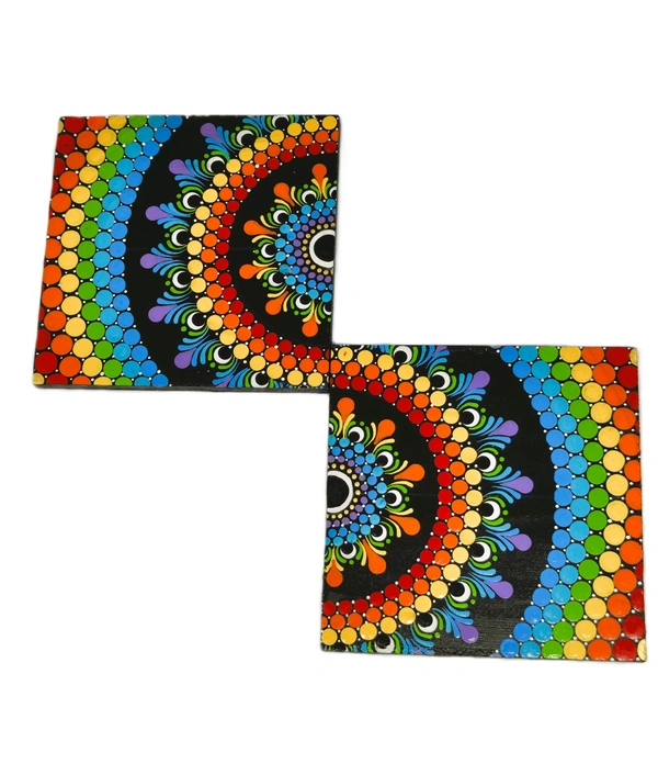 Coaster sets - Black - Midnight Inkwells