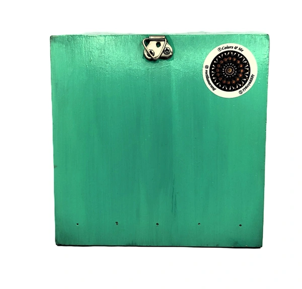 Key Hanger - Aqua Green