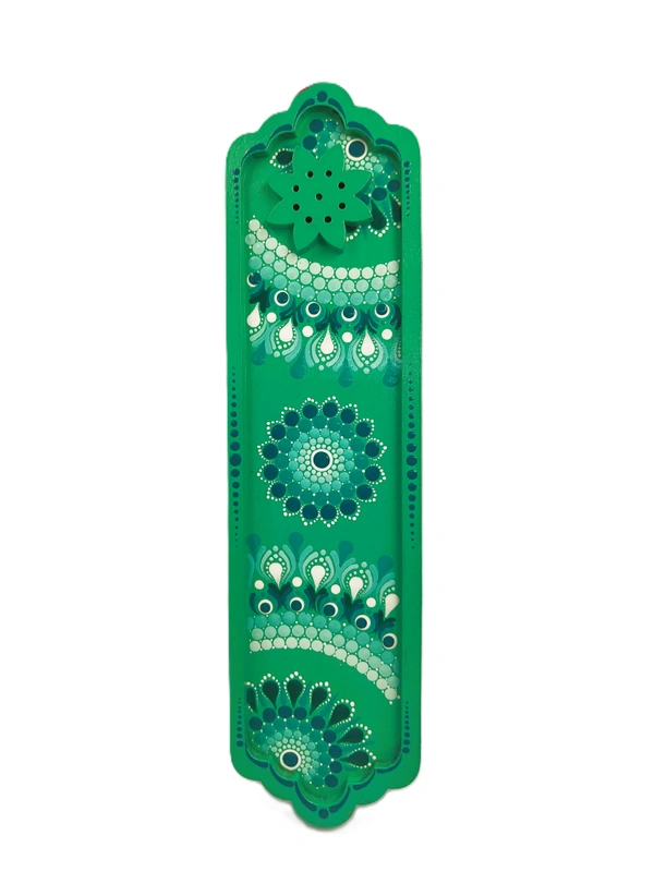 Incense Stick Stand - Aqua Green