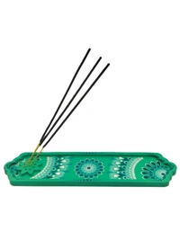 Incense Stick Stand - Aqua Green