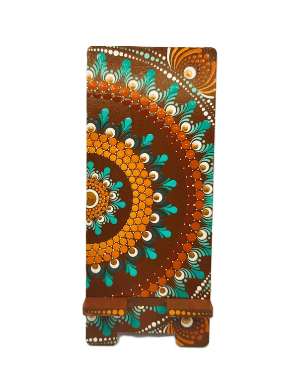 Mobile Stand - burnt amber