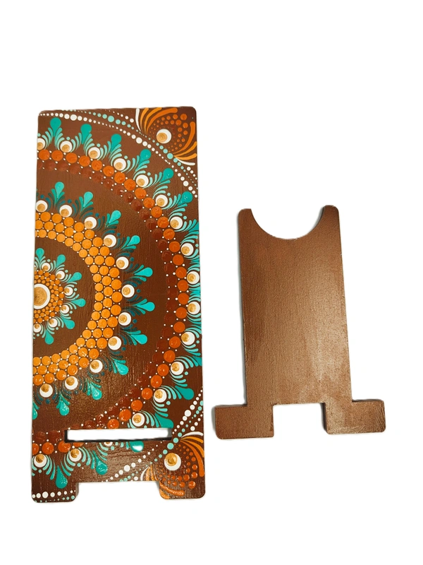 Mobile Stand - burnt amber