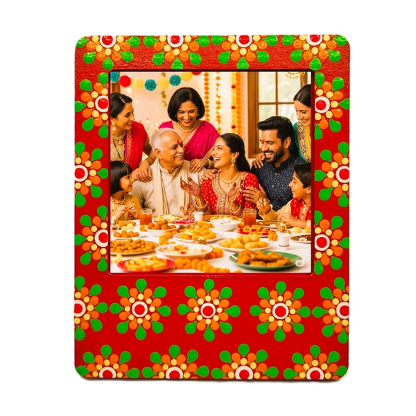 Photo Fridge Magnets - Red