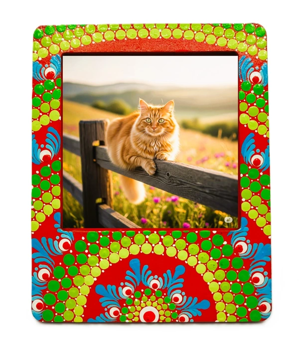 Photo Fridge Magnets - Red