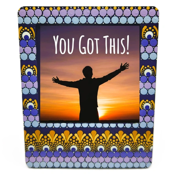 Photo Fridge Magnets - Violet