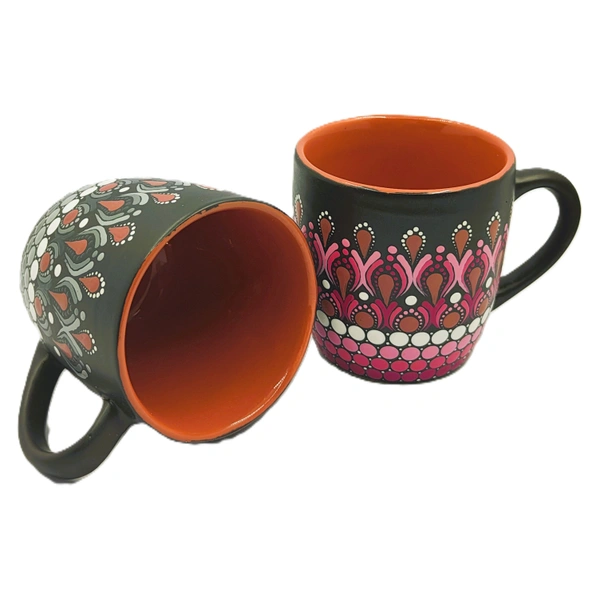 Tea Mugs - Matt Black