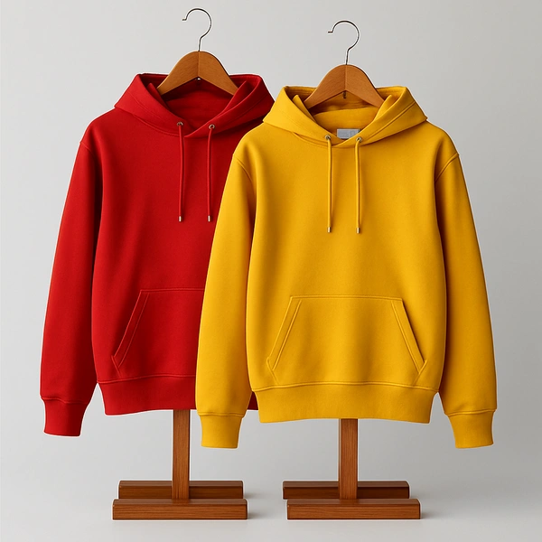 The Caba Cozy- Zaara Premium Winter Hoodie Collection for Pack Of 2 Men & Women | Classic Fleece Hoodies - XXL-44