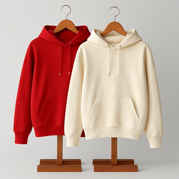 The Caba Cozy- Zaara Premium Winter Hoodie Collection for Pack Of 2 Men & Women | Classic Fleece Hoodies - XXL-44