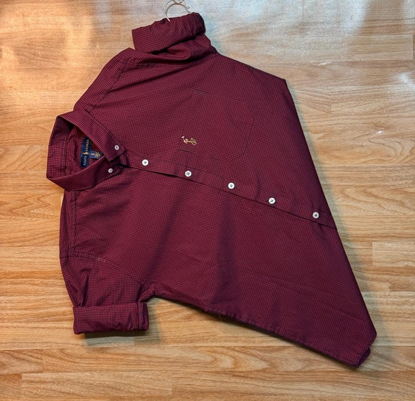 The Caba RL POLO Shirt Regular fit Checkd Formal Shirt - XL-42