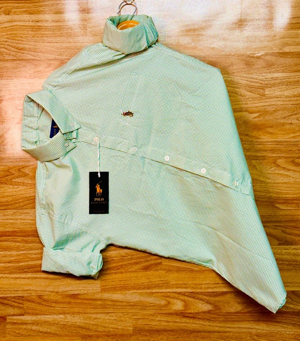 The Caba RL POLO Shirt Regular fit Checkd Formal Shirt - L-40