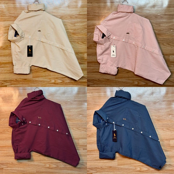 The Caba RL POLO Shirt Regular fit Checkd Formal Shirt (Pack Of 4) - XXL-44